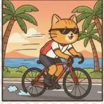 自転車ネコ