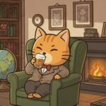 優雅なネコ