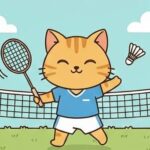 バドミントンネコ