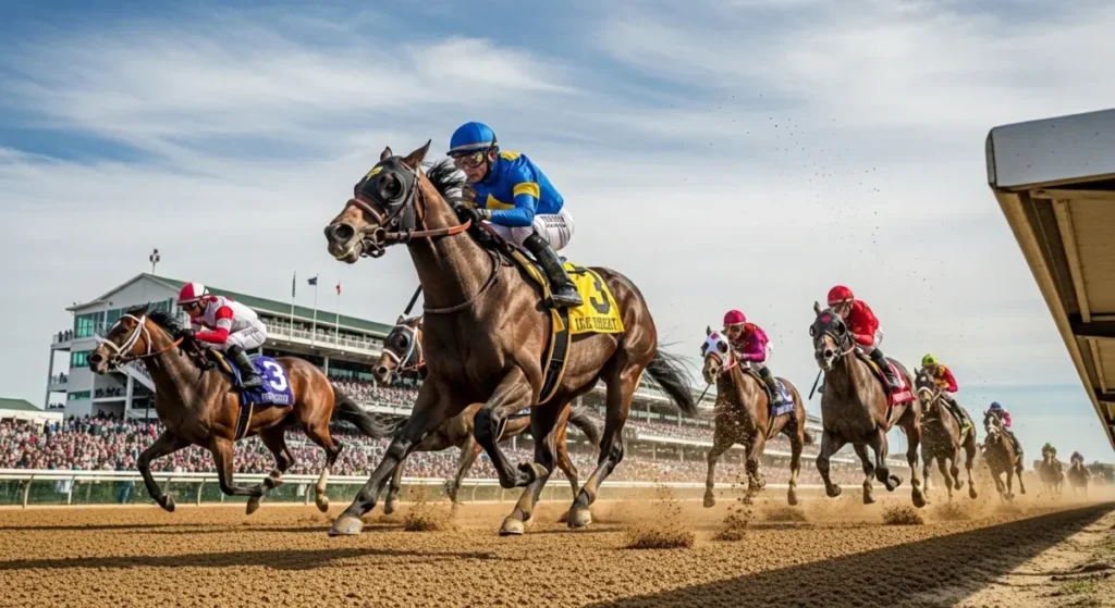 馬の競争の画像